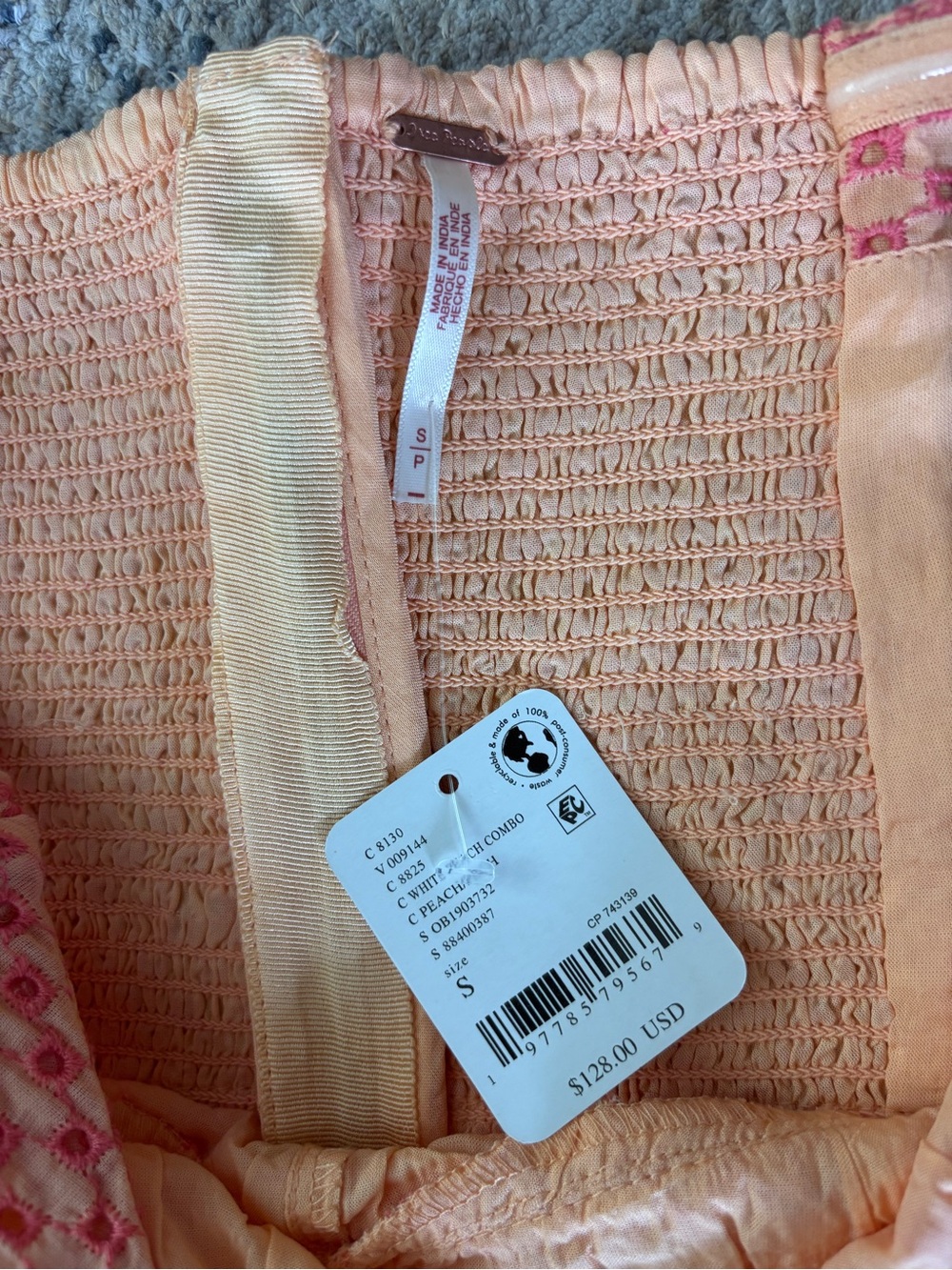 Free People off shoulder Mini dress - Picture 2 of 8